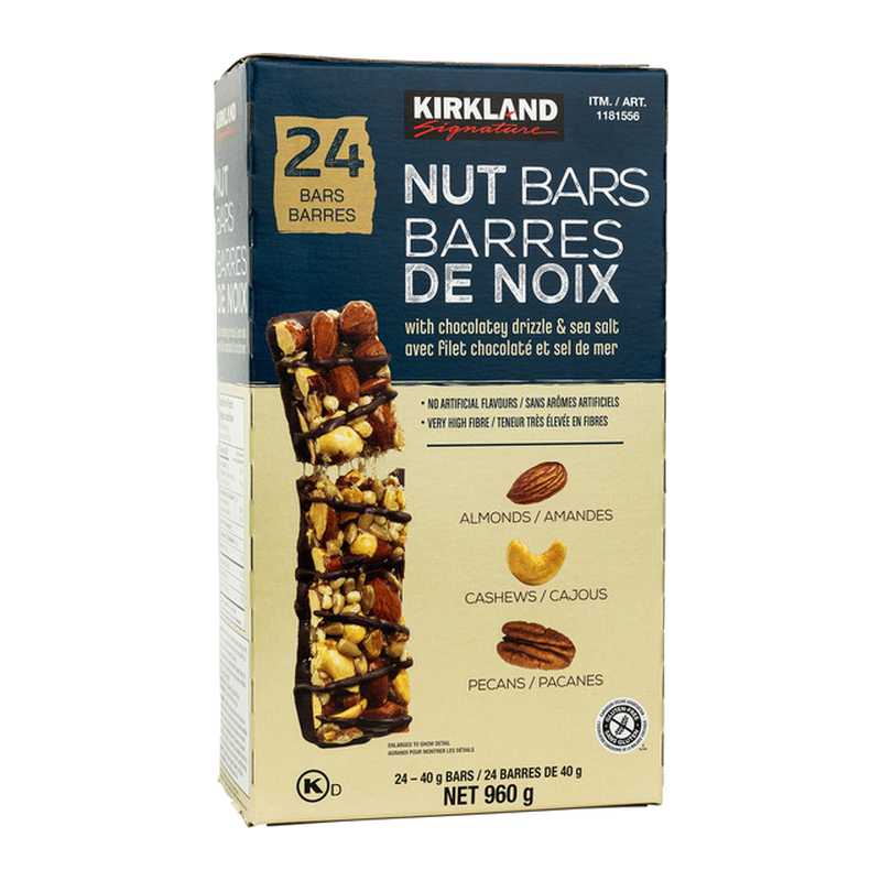 Kirkland Nut Bars 24 × 40 g