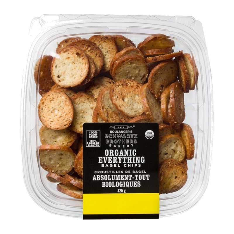 Schwartz Brothers Organic Everything Bagel Chips 425 g