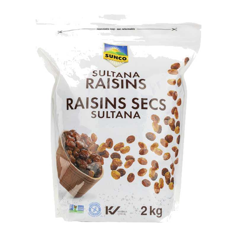 Sunco Sultana Raisins 2 kg