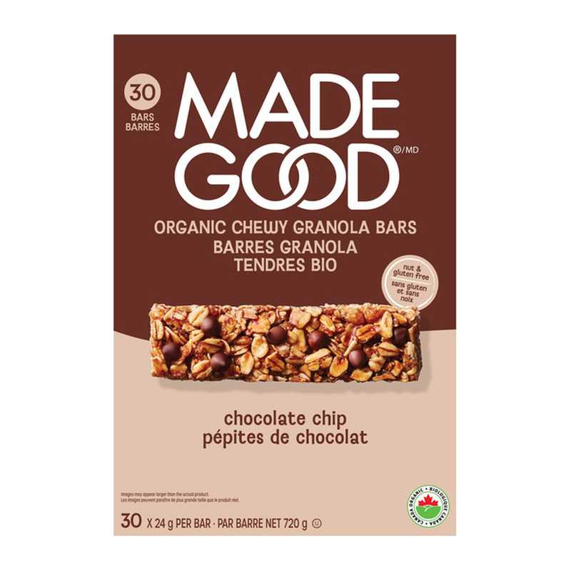 Made Good Chocolate Chip Granola Bars 30 × 24 g