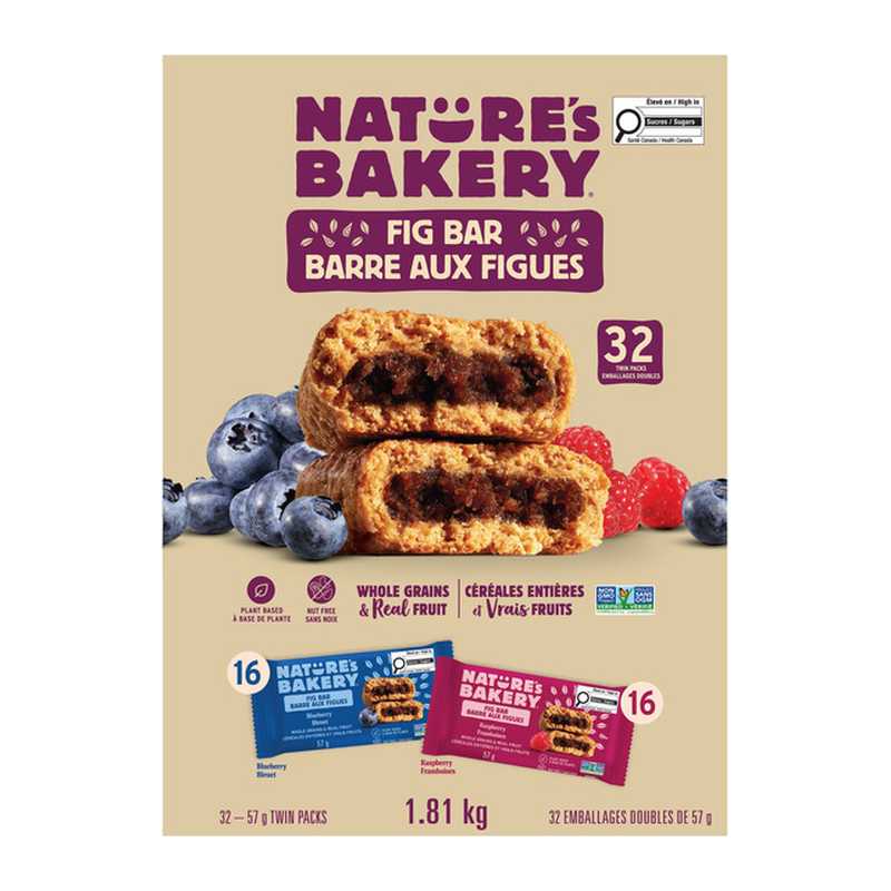 Nature's Bakery Fig Bars Variety Pack 32 × 57 g