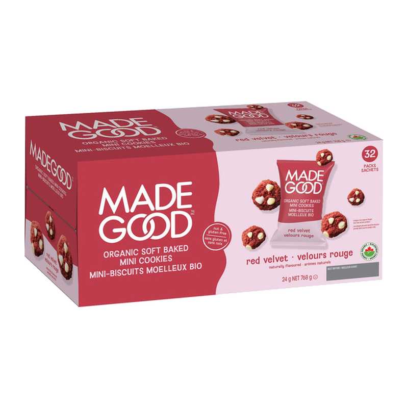 Made Good Red Velvet Cookies 32 × 24 g