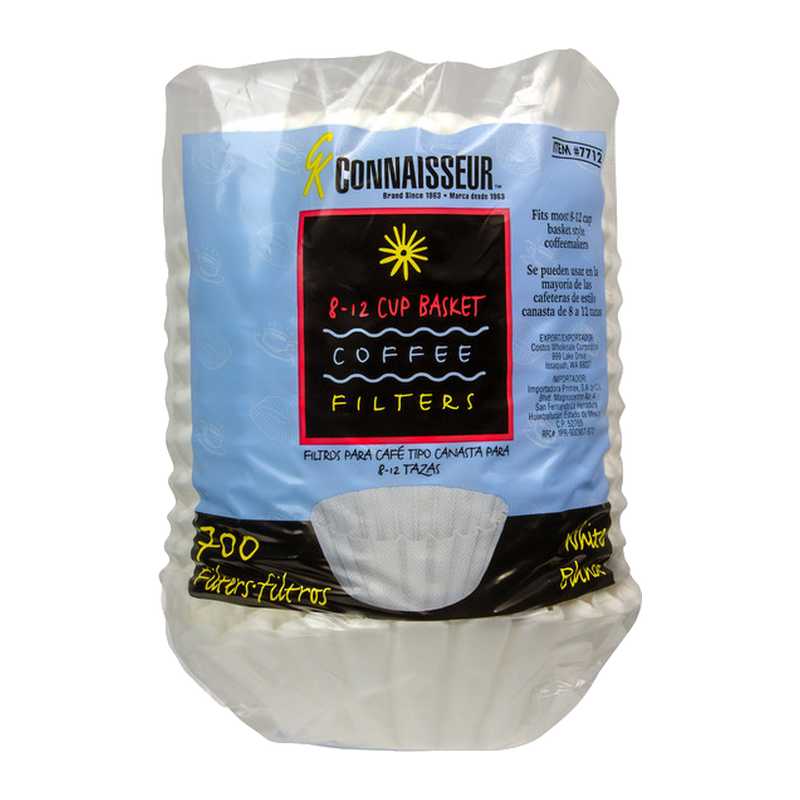 GK Connaisseur Basket Coffee Filters Pack 0f 700